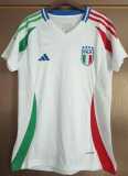 2024 Italy Away White Fans Women Soccer jersey