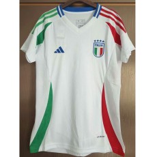 2024 Italy Away White Fans Women Soccer jersey