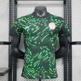 2024 Nigeria Away Green Player Soccer jersey
