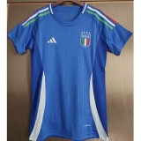 2024 Italy Home Blue Fans Women Soccer jersey