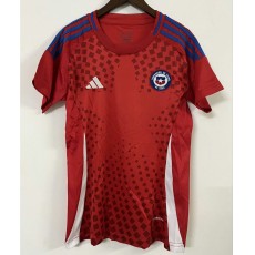 2024 Chile Home Red Fans Women Soccer jersey
