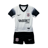 2024/25 Corinthians Home White Fans Kids Soccer jersey