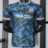 2024/25 Marseille Away Aqua Player Soccer jersey