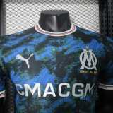 2024/25 Marseille Away Aqua Player Soccer jersey