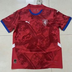 2024 Czech Republic Home Red Fans Soccer jersey