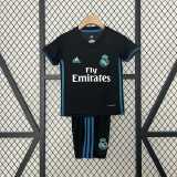 2017/18 R MAD Away Black Retro Kids Soccer jersey