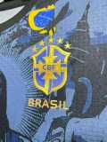 2024 Brazil Special Edition Dark Blue Fans Soccer jersey