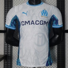 2024/25 Marseille Home White Player Soccer jersey