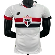 2024/25 Sao Paulo FC Home White Player Soccer jersey