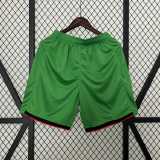2024 Portugal Home Green Fans Soccer Shorts