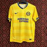 2024/25 Brighton & Hove Albion Away Yellow Fans Soccer jersey