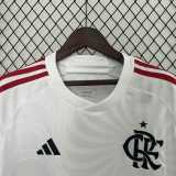 2024/25 Flamengo Away White Fans Soccer jersey