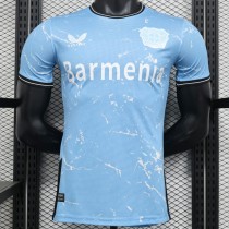 2023/24 Bayer 04 Leverkusen 3RD Blue Player Soccer jersey