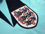 1991 England 3RD Blue Retro Soccer jersey