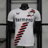 2023/24 Bayer 04 Leverkusen Away White Player Soccer jersey
