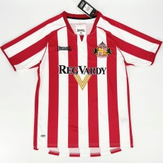 2005/06 Sunderland Home Red Retro Soccer jersey