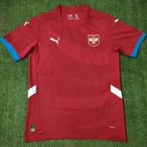 2024 Serbia Home Red Fans Soccer jersey
