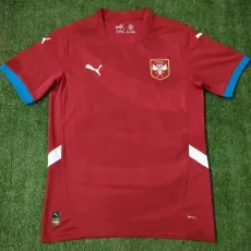 2024 Serbia Home Red Fans Soccer jersey
