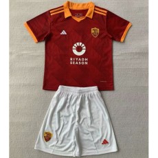 2023/24 Roma 4RD Red Fans Kids Soccer jersey