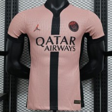 2024/25 PSG 3RD Pink Player Soccer jersey