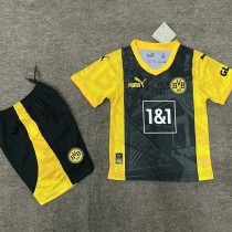 2024/25 Dortmund Home Yellow Fans Kids Soccer jersey