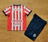 2024/25 Chivas Home Red Fans Kids Soccer jersey