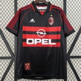 1998/99 ACM 3RD Black Retro Soccer jersey