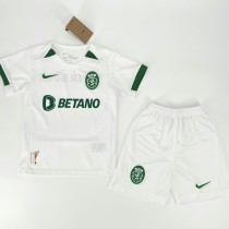 2023/24 Sporting CP Special Edition White Fans Kids Soccer jersey