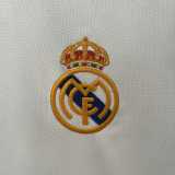2000/01 R MAD Home White Retro Long Sleeve Soccer jersey
