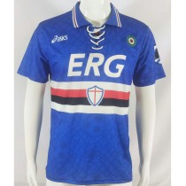 1994/95 Sampdoria Home Blue Retro Soccer jersey