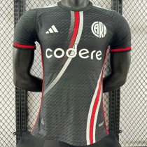 2024/25 River Plate 3RD Black Player Soccer jersey