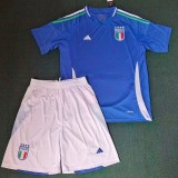 2024 Italy Home Fans Men Sets Soccer jersey