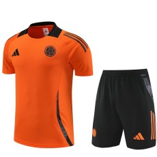 2024 Colombia Orange Training Shorts Suit