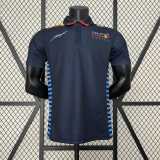 Red Bull F1 Dark Blue Polo Racing Suit