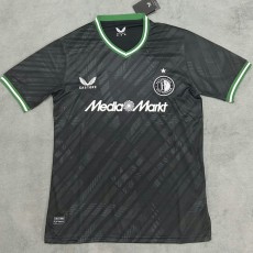2024/25 Feyenoord Rotterdam Away Black Fans Soccer jersey
