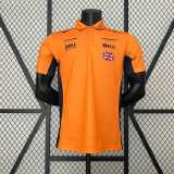 2024 England F1 Orange Polo Racing Suit