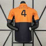 2024 England F1 Orange Polo Racing Suit