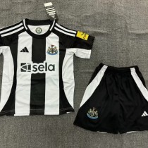2024/25 Newcastle Home Black Fans Kids Soccer jersey
