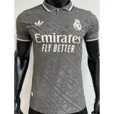 2024/25 R MAD 3RD Gray Player Soccer jersey