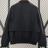 2024 Black Windbreaker