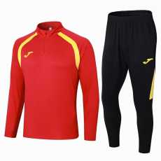 2024 Red Half Pull Tracksuit