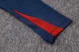 2024 England Dark Blue Half Pull Tracksuit