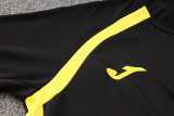 2024 Black Half Pull Tracksuit