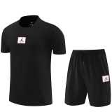 2024 Black Training Shorts Suit