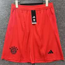2024/25 Bayern Home Red Fans Soccer Shorts