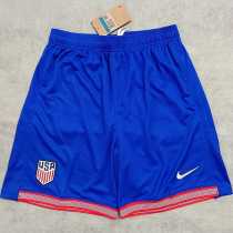 2024 USA Home Blue Fans Soccer Shorts