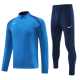 2024 Blue Half Pull Tracksuit