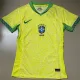 2024 Brazil Home Yellow Fans Women Soccer jersey