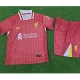2024/25 LIV Home Red Player Kids Soccer jersey