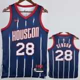 2022/23 ROCKETS SENGUN #28 Dark Blue NBA Jerseys